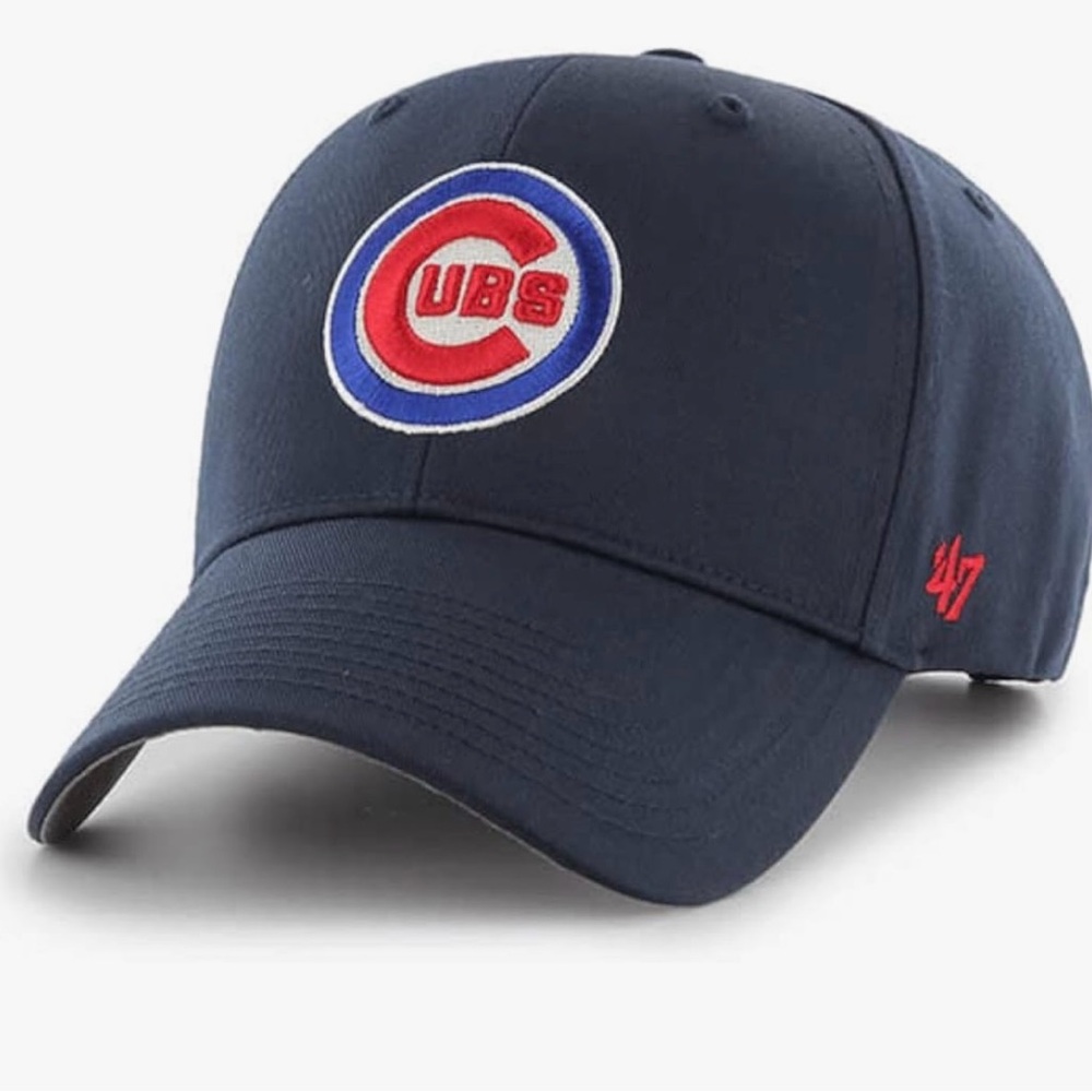 47 Chicago Cubs Men's Women's Adjustable Basic MVP Navy hat